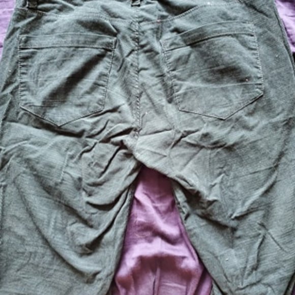 Green Corduroy Pants - Picture 2 of 2